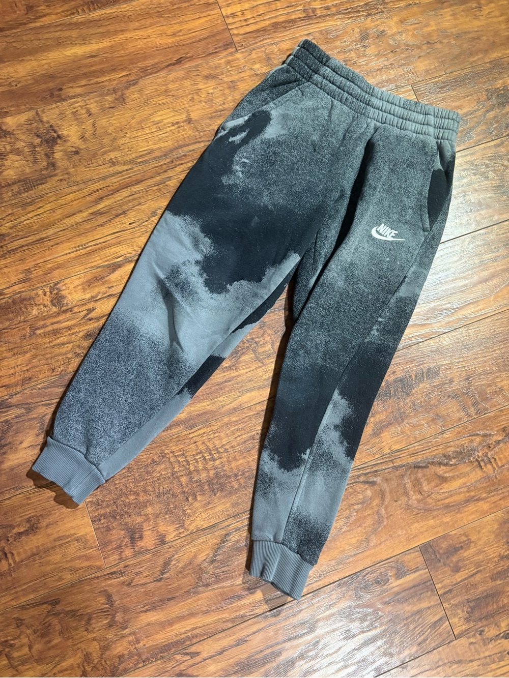 Nike boys size S tie dye grey and black joggers